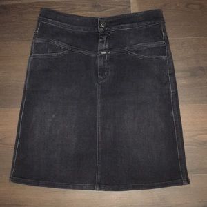 Stretch Denim Skirt-Closed